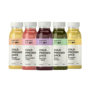 HRVST Street Cold Pressed Juices